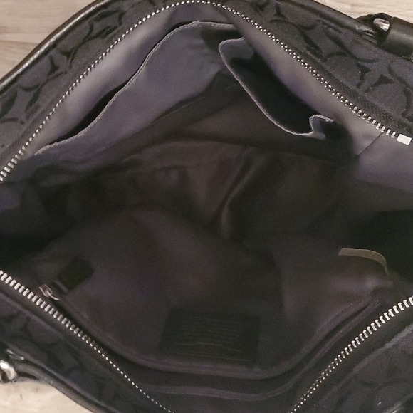 Coach Park Signature North South Tote Very Large Tote Carryall 23295 - Picture 6 of 9